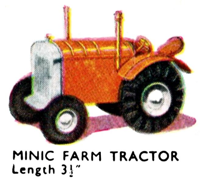 File:Farm Tractor, Triang Minic (MinicCat 1950).jpg