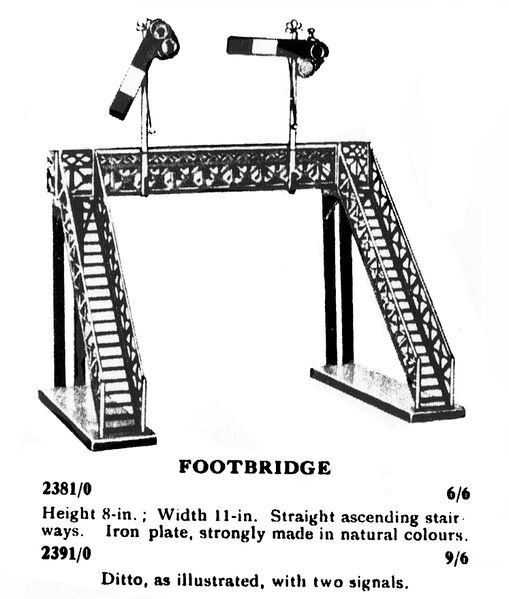 File:Footbridge, Märklin 2381-0 2391-0 (MarklinCRH ~1925).jpg