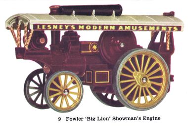 Matchbox Y9 Fowler "Big Lion" Showman's Engine