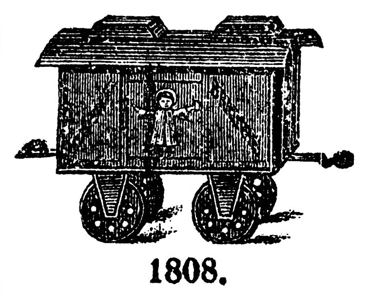 File:Güterwagen - Goods Wagon, Märklin 1808 (MarklinSFE 1900s).jpg