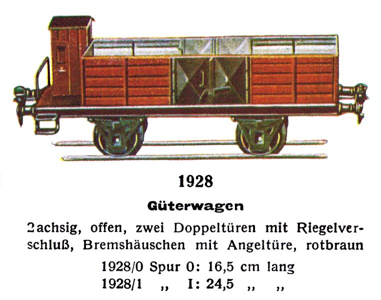 File:Güterwagen - Goods Wagon, Märklin 1928 (MarklinCat 1931).jpg
