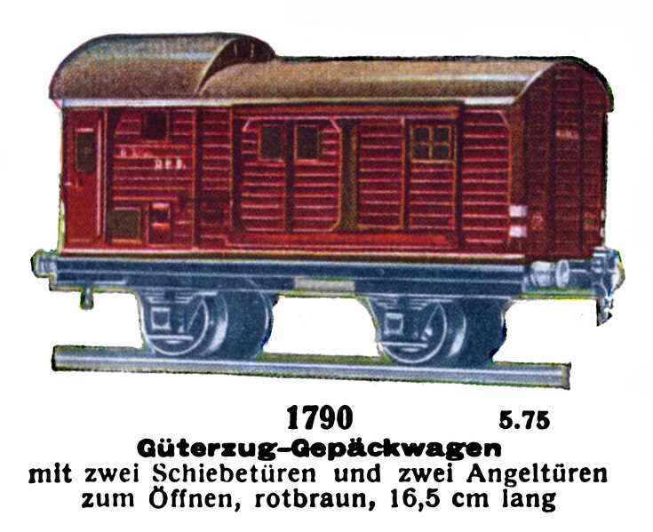 File:Güterzug-Gepäckwagen - Baggage Wagon with Brake, Märklin 1790 (MarklinCat 1939).jpg