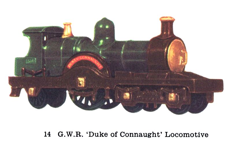 File:GWR Duke of Connaught Locomotive, Matchbox Y14-1 (MBCat 1959).jpg