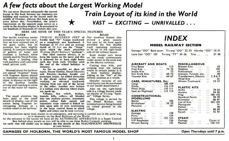 File:Gamages Mammoth Model Railway, description (Gamages 1961).jpg