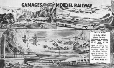1959 layout, advance artwork