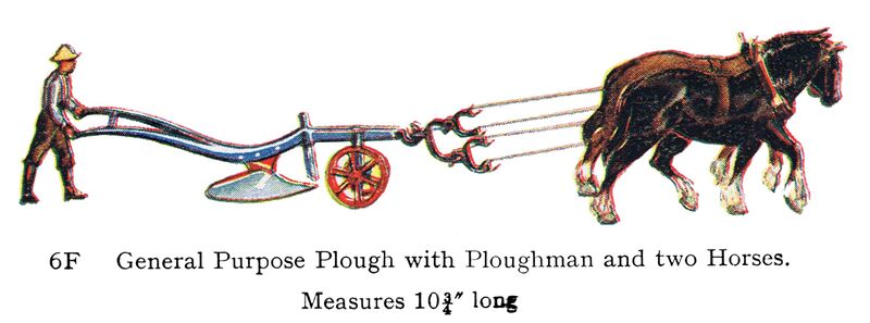 File:General Purpose Plough with Ploughman and two Horses, Britains Farm 6F (Britains 1958).jpg