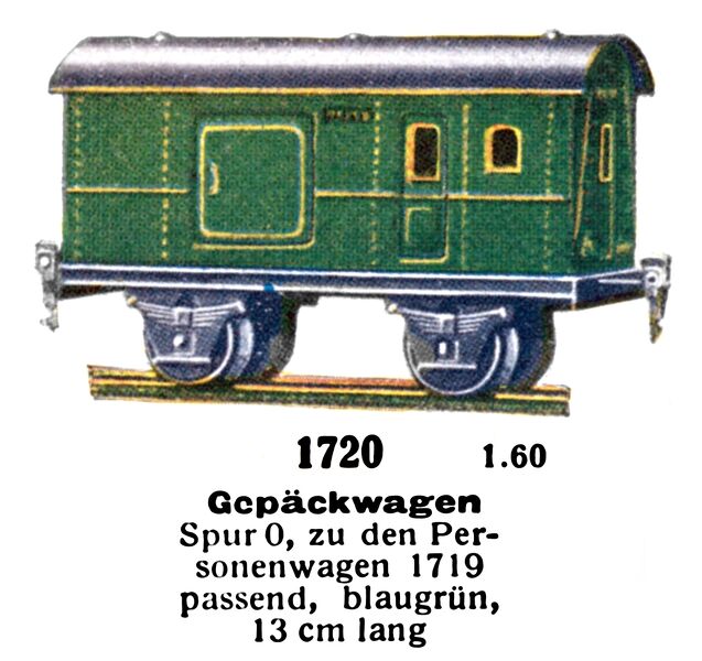 File:Gepäckwagen - Baggage Car with Brake, Märklin 1720 (MarklinCat 1939).jpg