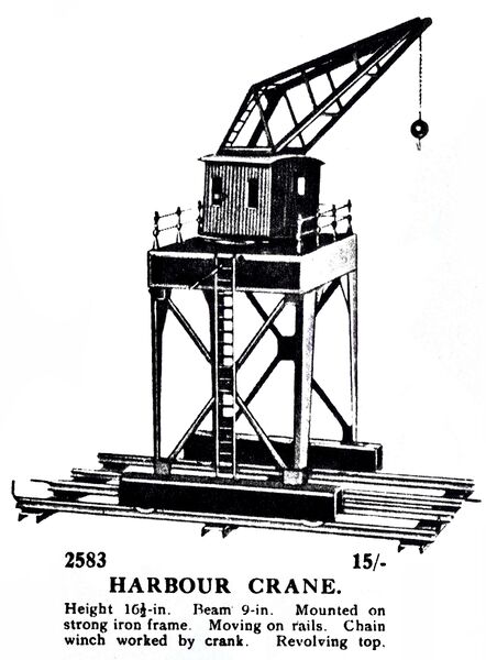 File:Harbour Crane, Märklin 2583 (MarklinCRH ~1925).jpg