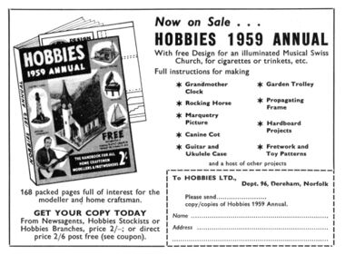 1959 Hobbies Annual