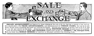 ... "Sale and Exchange" ...