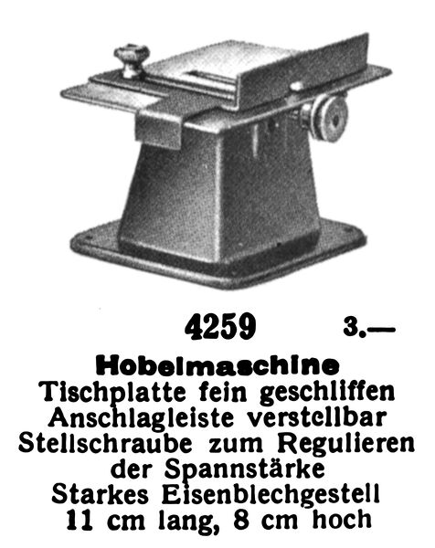 File:Hobelmaschine - Planer, Märklin 4259 (MarklinCat 1932).jpg