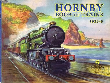 Cover of the (1938-39) Hornby Book of Trains