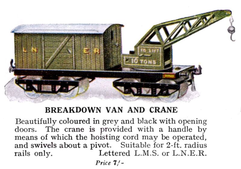 File:Hornby Breakdown Van and Crane LMS-LNER (1925 HBoT).jpg