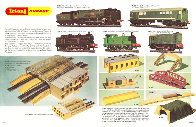 File:Hornby Dublo pieces retained in the Triang Hornby range (THMCat 1965).jpg
