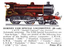 E220 Locomotive LMS 1185, 1934