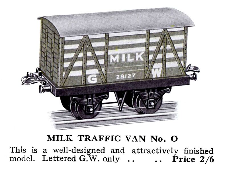 File:Hornby Milk Traffic Van No0 (HBoT 1931).jpg
