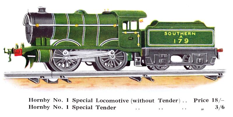 File:Hornby No1 Special Locomotive, Southern A 179 (HBoT 1930).jpg