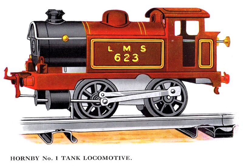 File:Hornby No1 Tank Locomotive LMS 623 (HBoT 1929).jpg