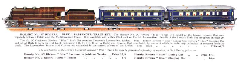 File:Hornby No3 Riviera Blue Passenger Train Set (HBoT 1930).jpg