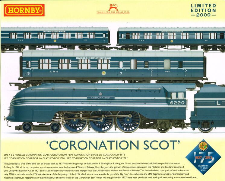 File:Hornby R3092 Coronation Scot set, box art.jpg