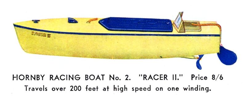 File:Hornby Racing Boat No2, 'Racer II' (1935 BHTMP).jpg