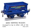 Hornby Side Tipping Wagon (1928 HBoT).jpg