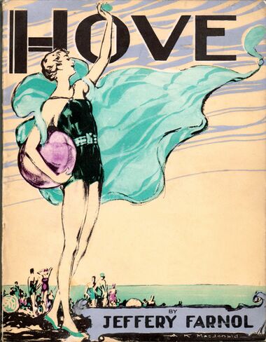 1936: Cover of the Hove Official Illustrated Guide, Artwork by Alastair K. Macdonald (1898-1947)