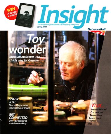 Chris Littledale on the cover of Insight magazine