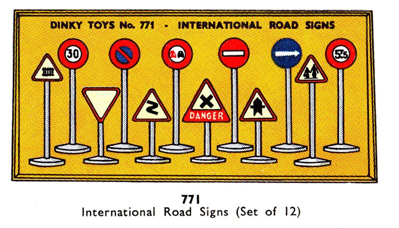 File:International Road Signs (set of 12), Dinky Toys 71 (DinkyCat 1956-06).jpg