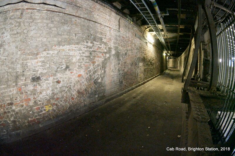 File:Intersection of the Cab Road and Goods Tunnel (UnderBrightonStation 2018-01-18).jpg