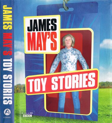 2009: book cover (portraying James May as an "action figure") and spine