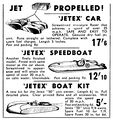 Jetex Cars and Boats, Gamages (MM 1950-08).jpg