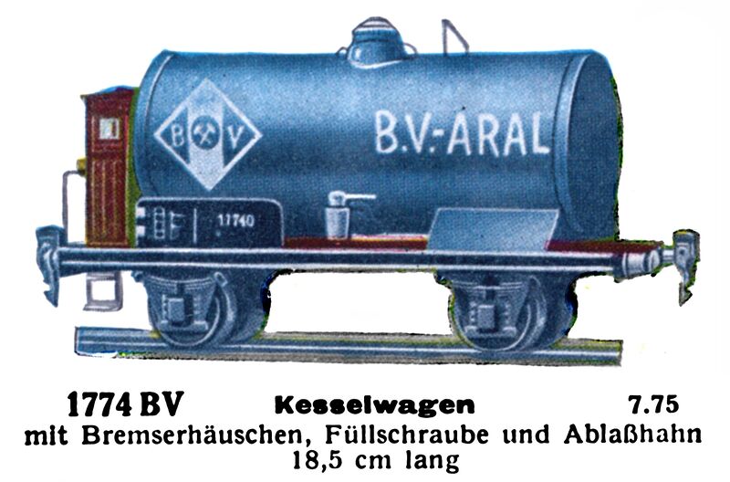 File:Kesselwagen - Petrol Wagon, B-V-Aral, Märklin 1774-BV (MarklinCat 1939).jpg