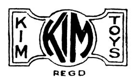 Logo for Kim Toys, the Hong Kong company that made Scalecraft Limited's electric motors