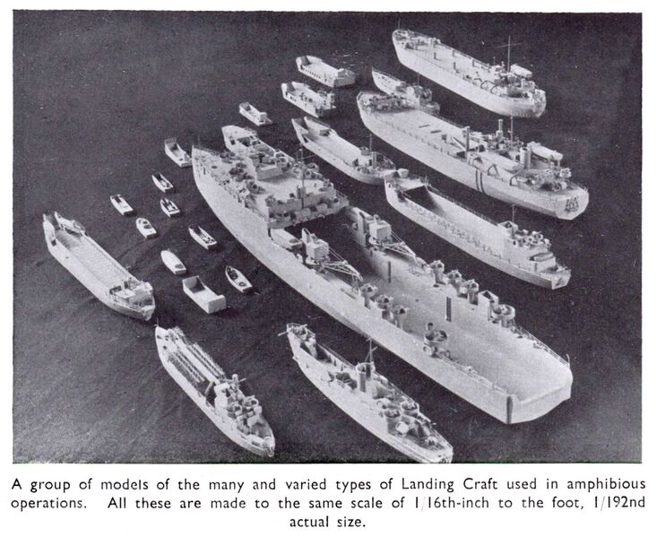 File:Landing craft, 1-192-scale (Bassett-Lowke, WW2).jpg