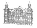 Large Town Hall or University Building, lineart (Mobaco).jpg