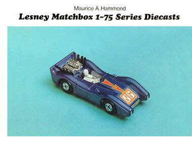 1972: Front cover of "Lesney Matchbox 1-75 Series Diecasts", by Maurice A. Hammond