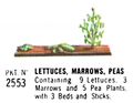 Lettuces, Marrows, Peas, Britains Floral Garden 2553 (Britains 1966).jpg