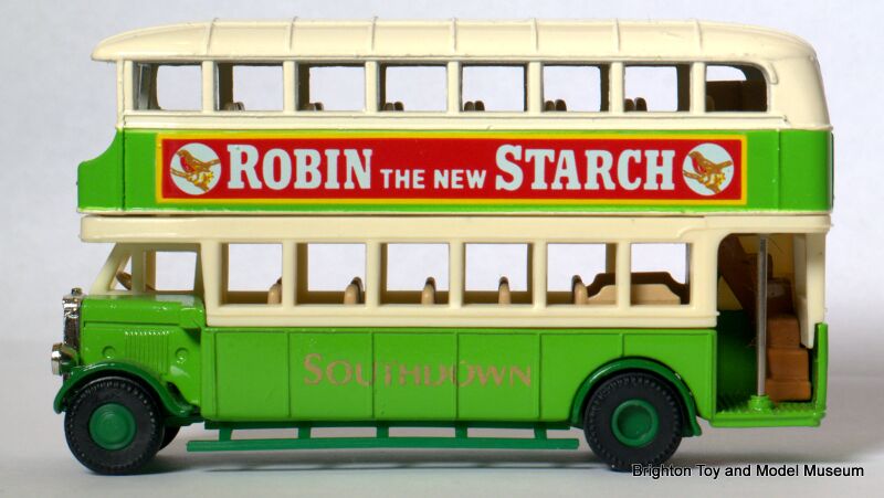 File:Leyland Titan Southdown double-decker No.4 bus UF6473, Robin Starch (Matchbox MYY).jpg