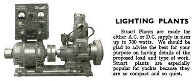1965: Lighting Plants, Stuart Turner