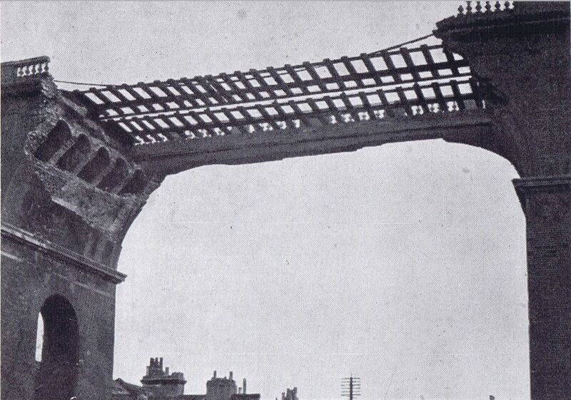 File:London Road Viaduct, Brighton, WW2, bombed (BRIPAW 1944).jpg