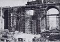 London Road Viaduct, WW2, bombed, scaffolding (BRIPAW 1944).jpg