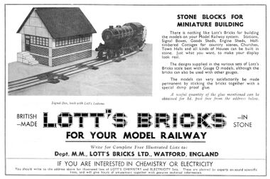 1934: "For your model railway"