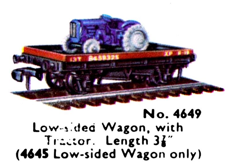 File:Low-sided Wagon with Tractor, Hornby Dublo 4649 (DubloCat 1963).jpg