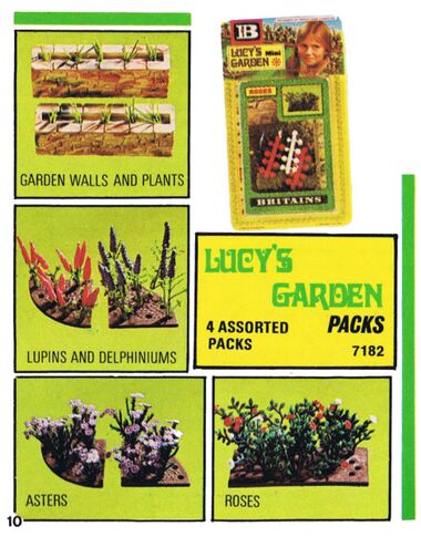 1978: Lucy's Garden Packs 7182 (introduced 1977)