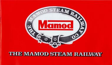 "The Mamod Steam Railway Co." product list rear cover