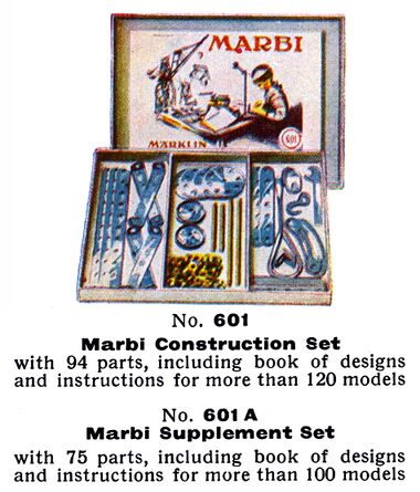 Marbi set 601 and 601A