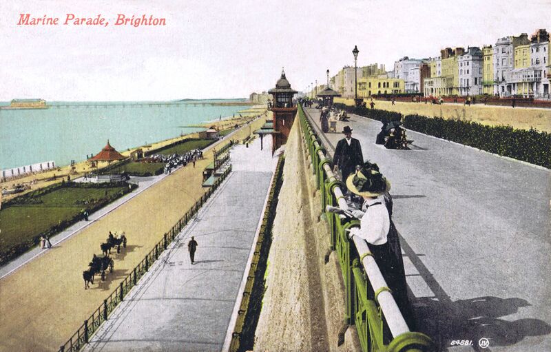 File:Marine Parade, Brighton, postcard 64681 (Valentines -1922).jpg