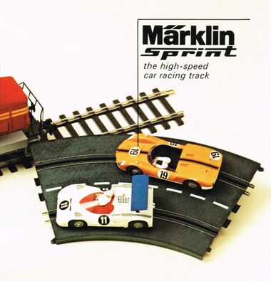 1973: Marklin Sprint, the high speed car racing track