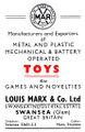 Marx Toys trade advert (GaT 1956).jpg